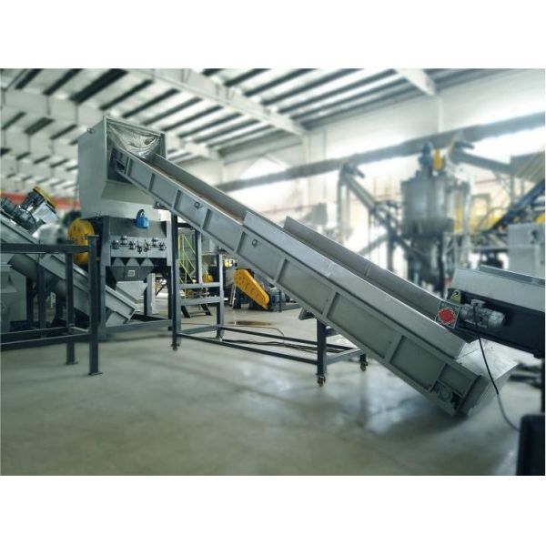 OEM Plastic Waste Recycling Plant PP PE Film Ldpe Washing Plant Crusher Line