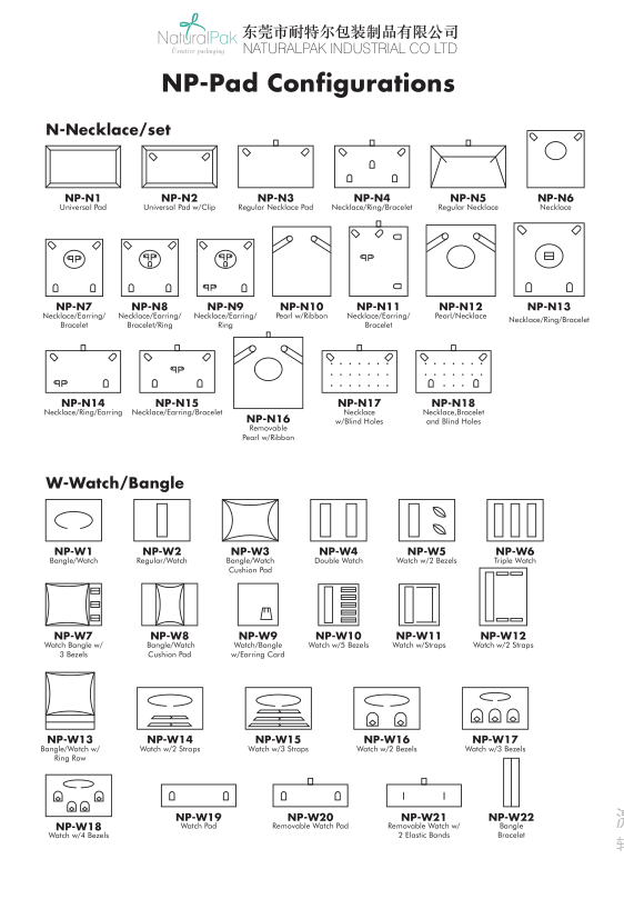 Octagon Shape Customized Jewelry Packaging Box With Gold Line
