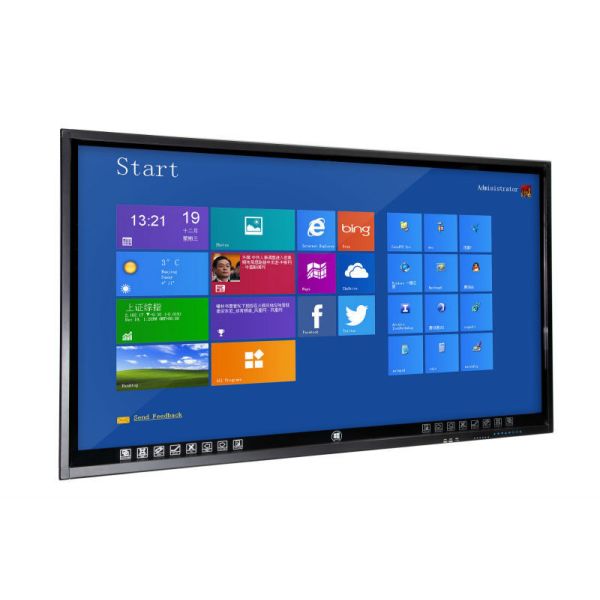 University Teaching Flat Touch Screen Monitor , 70 Inch Learning Monitor Mit Touchscreen