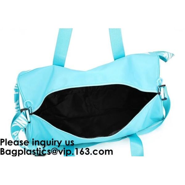 Pink Color Nylon Waterproof Handbag Large Capacity Carry-on Bag Durable Multifunction Bag Portable Women Bag