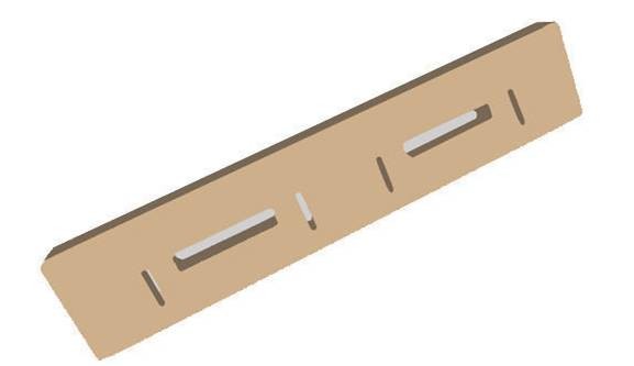 Fireproof Insulation Vermiculite Register Plate Board Refractory Shapes For Furnaces