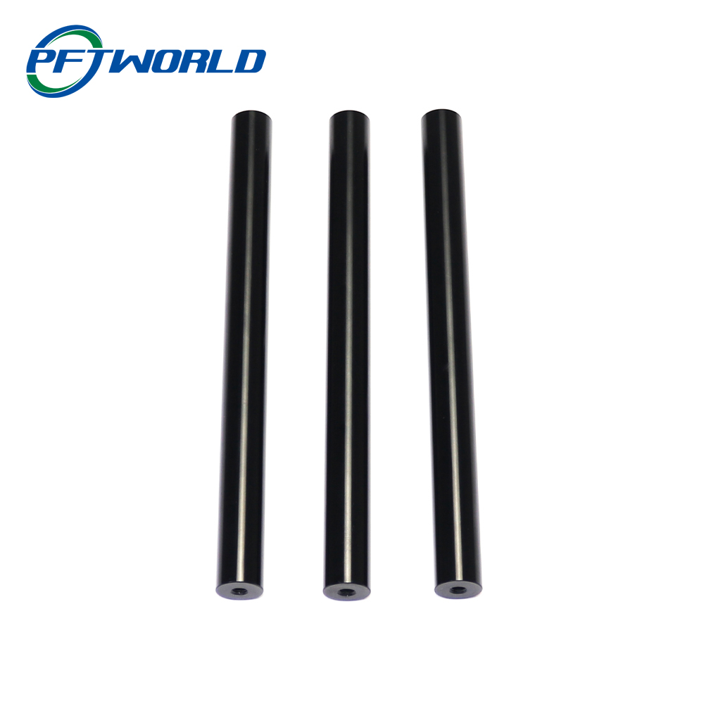 Алюминиевая длинная часть, черная оксидация, CNC подвергая механической обработке, хорошее качество и низкая цена