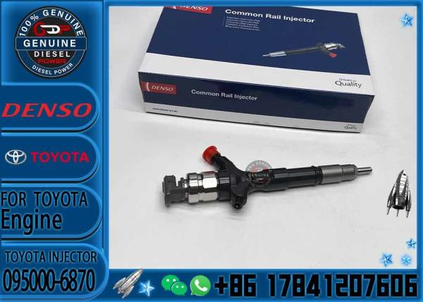 ORLTL Injecteur de carburant de gros 095000-6870 Injecteur de carburant de train commun 095000 6870 0950006870 pour TOYOTA 1KD-FTV 236770-391