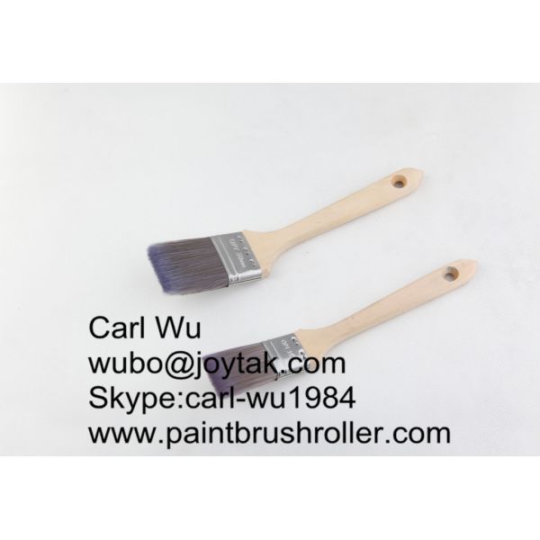 Natural bristle Chinese bristle synthetic mix 2 piece paint brush sets wood handle plastic handle 2 inch PBS-020