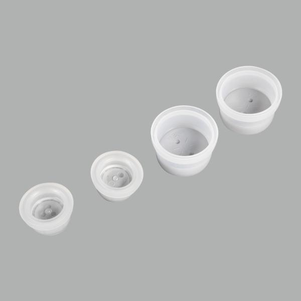 30mm PE Euro Cap Plastic Closure For Medical Infusion Bottle Or Bag Plastic Cap Assembly
