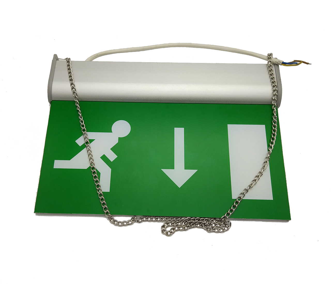 LED Suspending Double Sided Emergency Exit Sign 3 Hours Operation L211M
