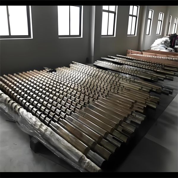 38CrMoAl Nitrided Screw Barrel Set, Complete Screw Tip Assembly for Horizontal Vertical Injection Molding Equipment