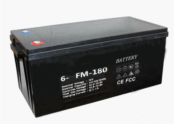 Tipo profundo de pouco peso do gel do ciclismo da bateria VRLA de 12V 180Ah com terminal M8