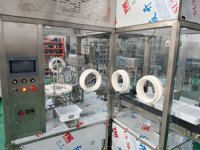 Glass Tube Cartridge Liquid Filling and Sealing, Sterile Vial Filling, Capping, and Encapsulation in Pharma Production Lines(1-5ml）
