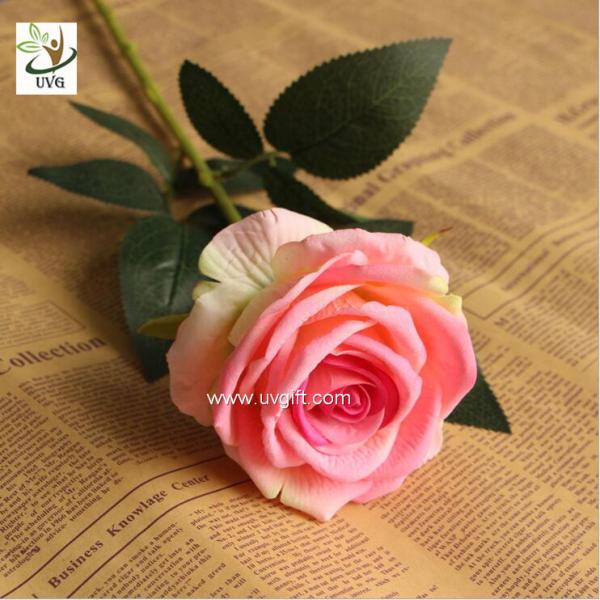 UVG FRS68 Planning a wedding in beautiful velvet rose artificial flower arrangements for table decoration