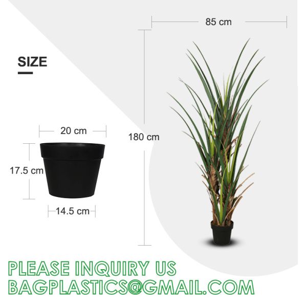 Artificial Agave Plant Potted Plants, Artificial Plant Perfect for Home Office Indoor Decoration