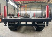 Moteur hydraulique de roue en caoutchouc châssis de roue en caoutchouc pour véhicules rampants