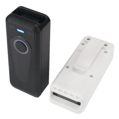 IP52 Portable Bluetooth Scanner Black / White Handheld QR Code Scanner