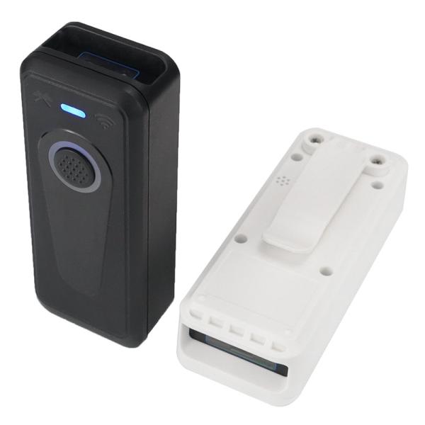 IP52 Portable Bluetooth Scanner Black / White Handheld QR Code Scanner