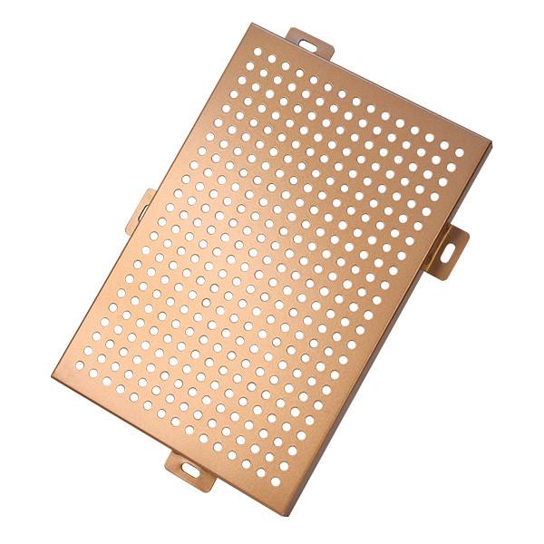 Precision-Cut Punched Aluminum Veneer For Architectural