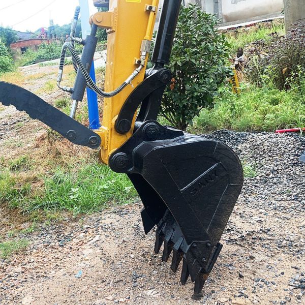 SANY SY55 Mini Excavators Used 36kw Rated Power 0.25m3 Bucket Capacity