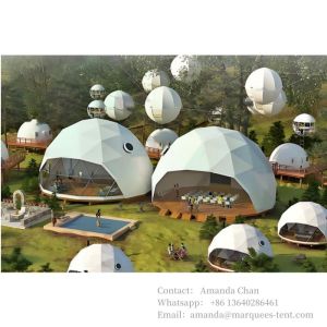 Все размеры на заказ Luxury Dome House Living Hotel Resort Glamping Tents с ванной сталью