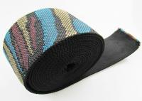 Banda elástica modificada para requisitos particulares cinta durable suave del color del modelo del telar jacquar de la pretina de la ropa interior