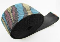 Эластичная резиновая лента цвета картины жаккарда Waistband нижнего белья мягкой прочной подгонянная лентой