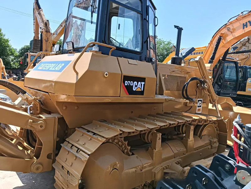 CAT Дешевый бульдозер D7 D6R Подержанный бульдозер Crawler Dozers с низким часом