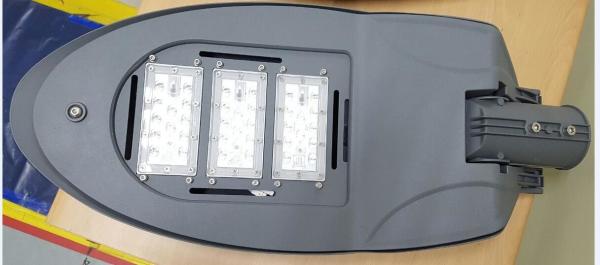 60W 50W módulo de LED externo carcaça de iluminação de rua IP65 carcaça de fundição sob pressão de alumínio