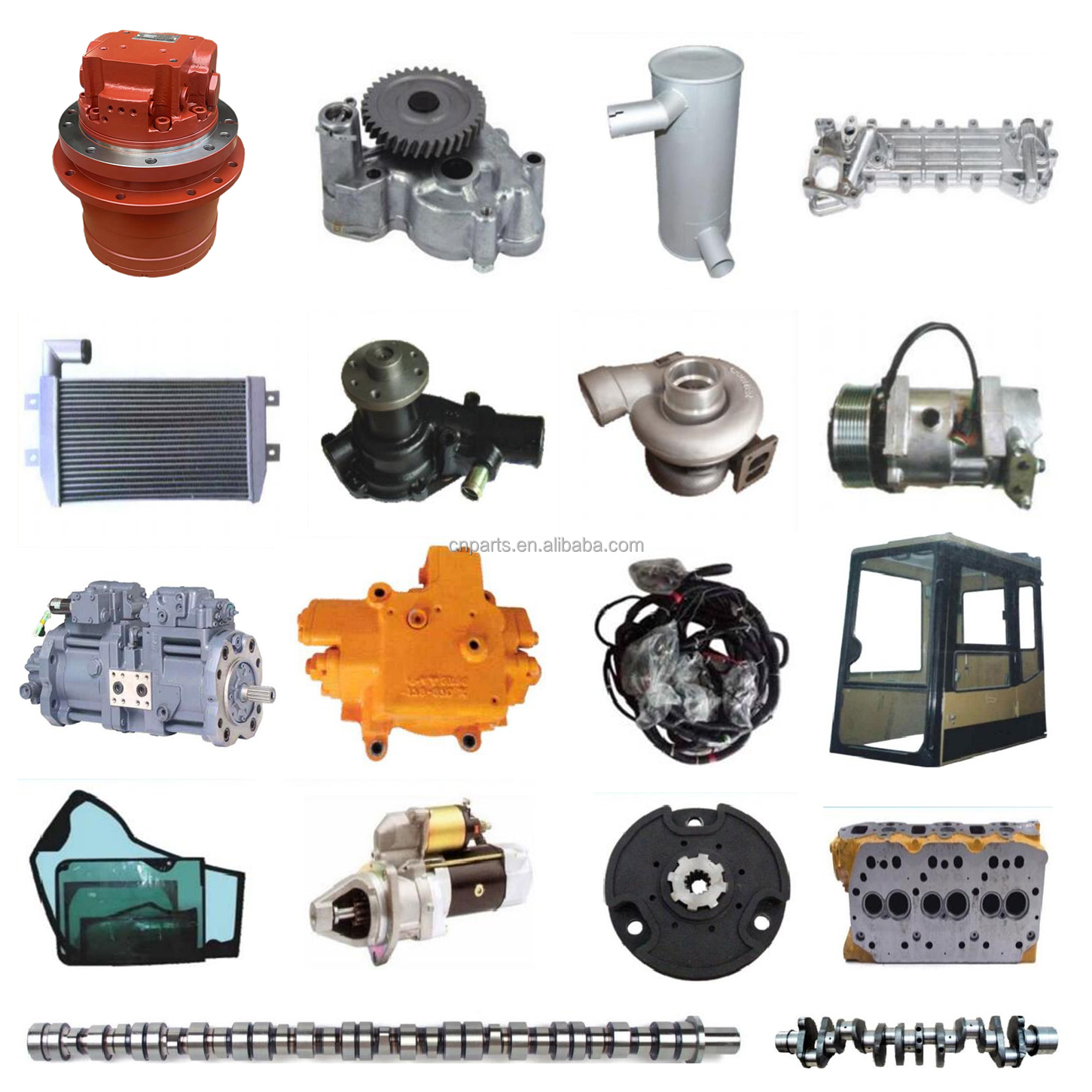 Материал TPU Гидравлический набор печати с разрывом цилиндра Ремонтный инструмент для набора цилиндров экскаватора