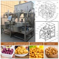 Máquina de Revestimento de Amendoim Feijão 300kg/H Máquina Automática de Fabricação de Amendoim Revestido