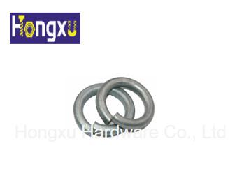 Grade 4.8 Carbon Steel Washers , Zinc Plated Flat Washer Hot Dip Galvanized