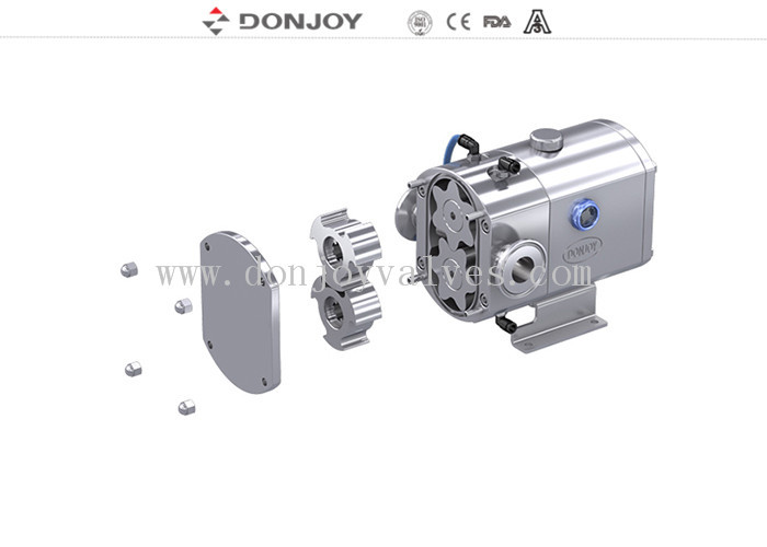 Насос лепестка шоколада мини 174PSI 3000L/H мясной закуски роторный