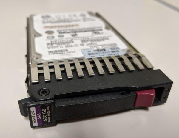 High Reliability HP 600GB 6G 10K 2.5 DP SAS HDD Long Service Time