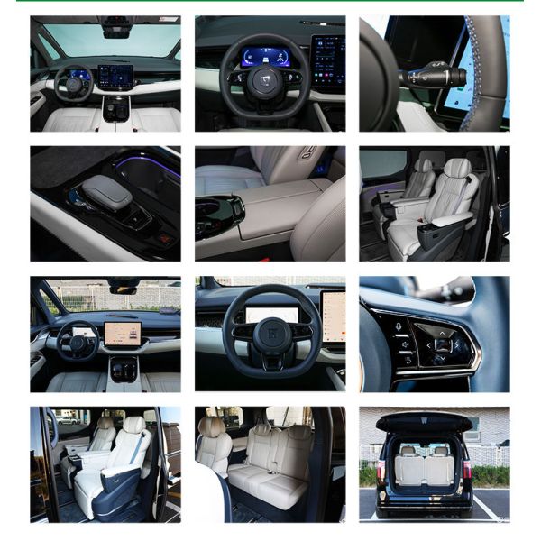 2022 ZEEKR 009 Chinese Top Energy Vehicles Luxury EV Car MPV with 125kW Maximum Power