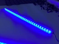 DC 12-24V Voltagem SPI Tubo vertical de queda Iluminação LED com tubo ondulado 3D