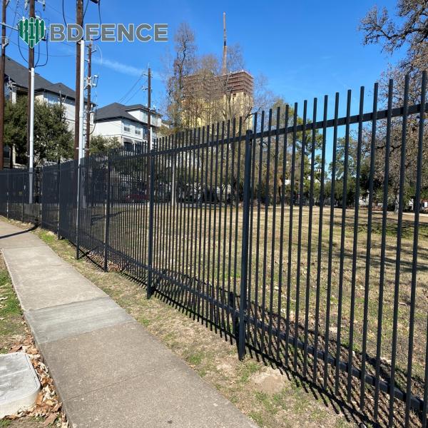 For Garden Tubular Steel Fence Landscaping