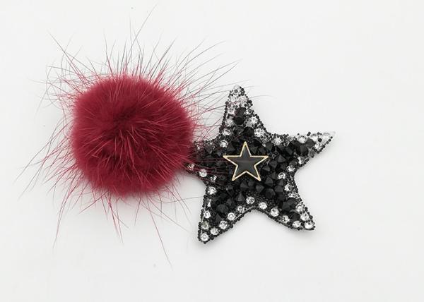 Five - Pointed Star Flower Embroidery Patches Suitable For Girls Clothes Fashionable