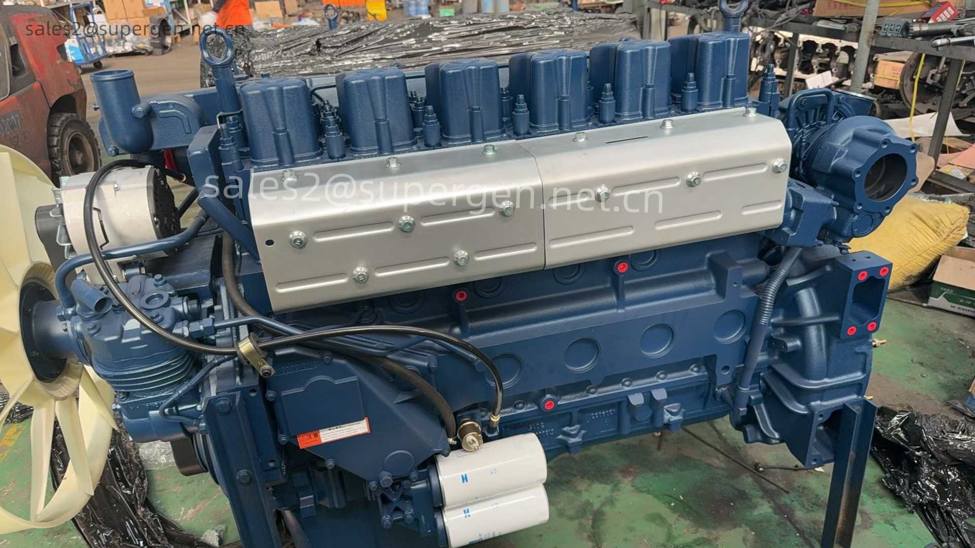 Used WP12 Series Diesel Engine 420HP Heavy-Duty Power Assembly for Heavy-Duty Trucks/Construction Machinery/Generator Sets