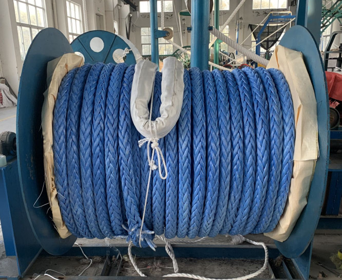корабль 48mm буксируя 12 волокно веревочки стренги UHMWPE синтетическое заплел