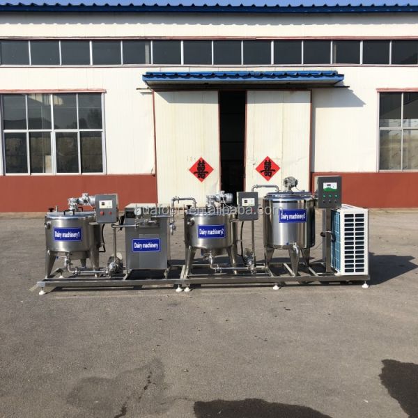Small scale milk powder processing line milk pasteurizer line yogurt making machine milk