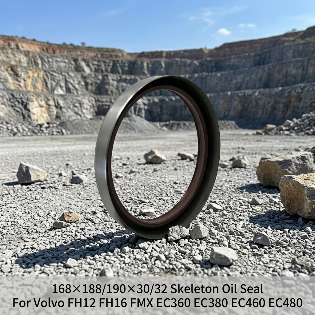 Skeleton Radial Shaft Oil Seal Size 168×188/190×30/32 Fit FH12 FH16 FM12 FMX EC360 EC380 EC460 EC480 Replacement Parts