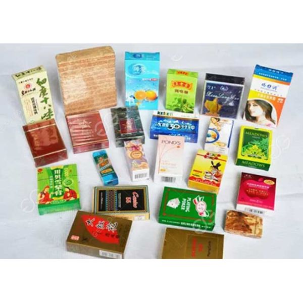 China Manufacturers Cosmetic Perfume Carton Wrapping Machine