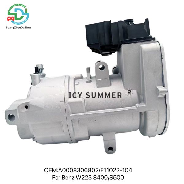 Compresseur AC hybride Mercedes-Benz W223 S400 S500 réaménagé A0008306802