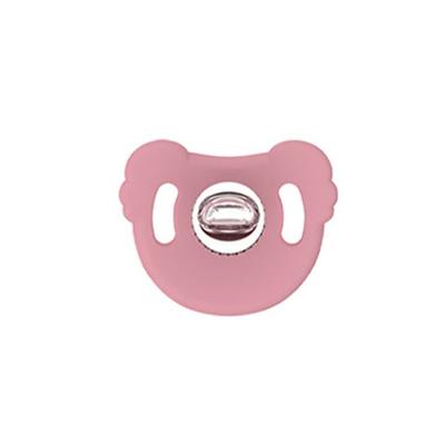 Pink Colors Orthodontist Recommend Silicone Pacifier Dummy Koala Style With Size 7x7x7 cm