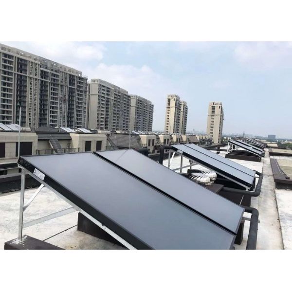 flat plate compact solar water heater 4， flat plate water heater