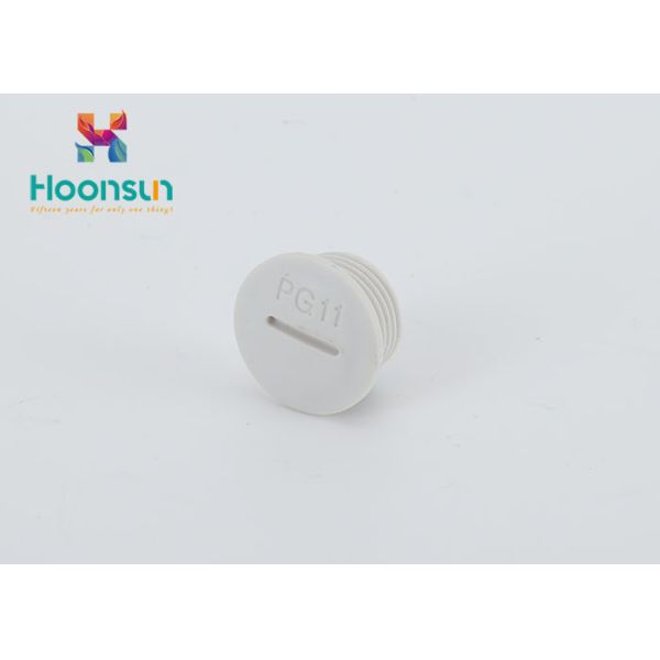 Plastic Cable Gland Accessories M / PG11 Water Proof Customized Color Plugs