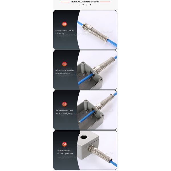 Spiral Cable Glands, IP68, Brass Copper, PG7~PG21 & M12~M30, Protection Anti-flex, Anti-bend, Anti-kink and Anti-twist