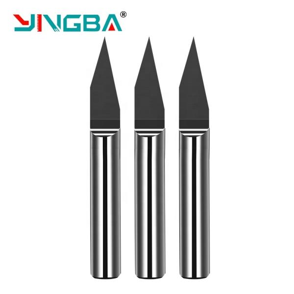 Wholesale 3.175mm 4mm 6mm Flat sharp Knife Milling Cutters for CNC CNC Milling Cutter
