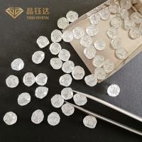 VVS VS Diamants cultivés en laboratoire DEF Couleur HPHT Diamants non polissés Diamants cultivés