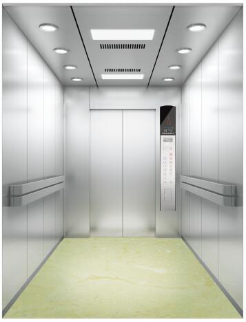 Energy Saving 1600KG Hospital Bed Elevator Fuji VVVF Control Medical Bed Lift
