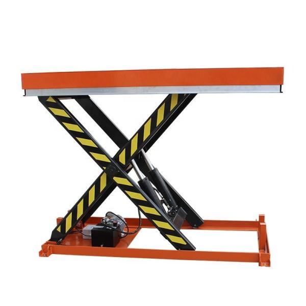1m 2000kg Stationtary Lifting Tables Electric Scissor Lift Platform