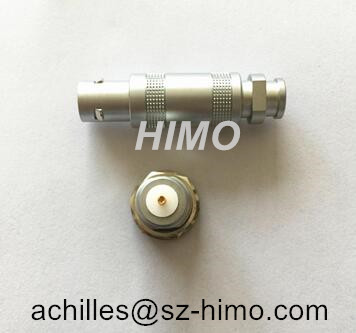 push pull self-locking S series FFA lemo coaxial push pull connector