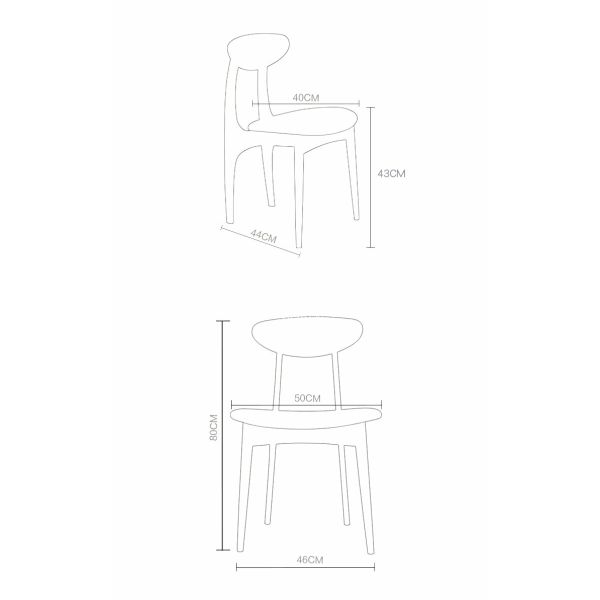 Modern Dining Room Furniture Solid Wood Dining Chair